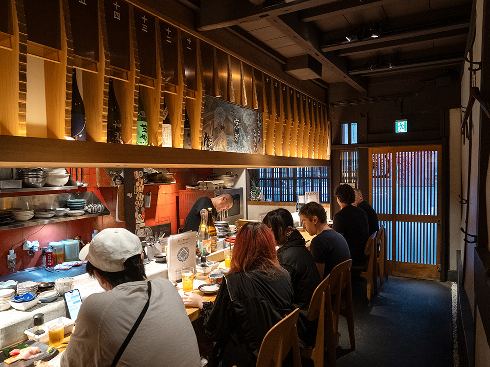 店内の賑わい